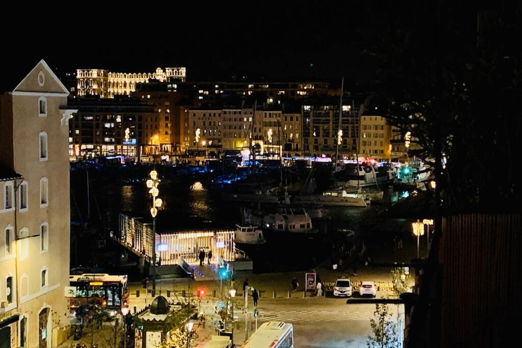 Apartamento Le Phocéen : T4 balcon vue Vieux-Port Marsella Exterior foto